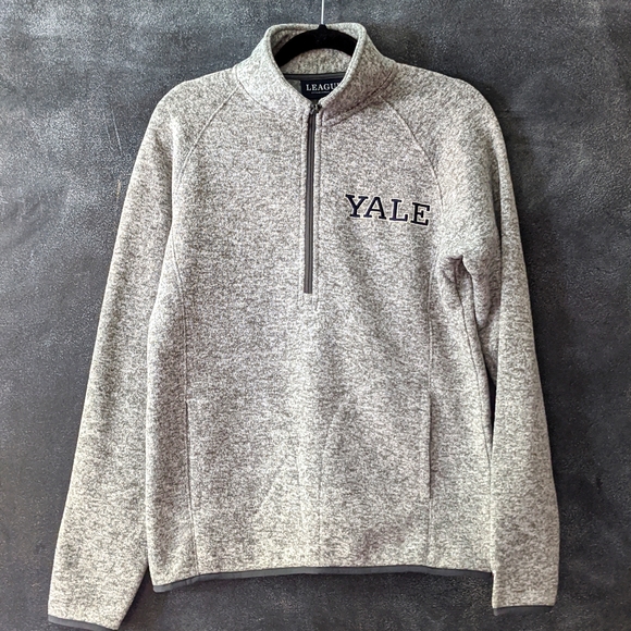 League Other - League Half Zip YALE Pullover Fleece Sweatshirt S